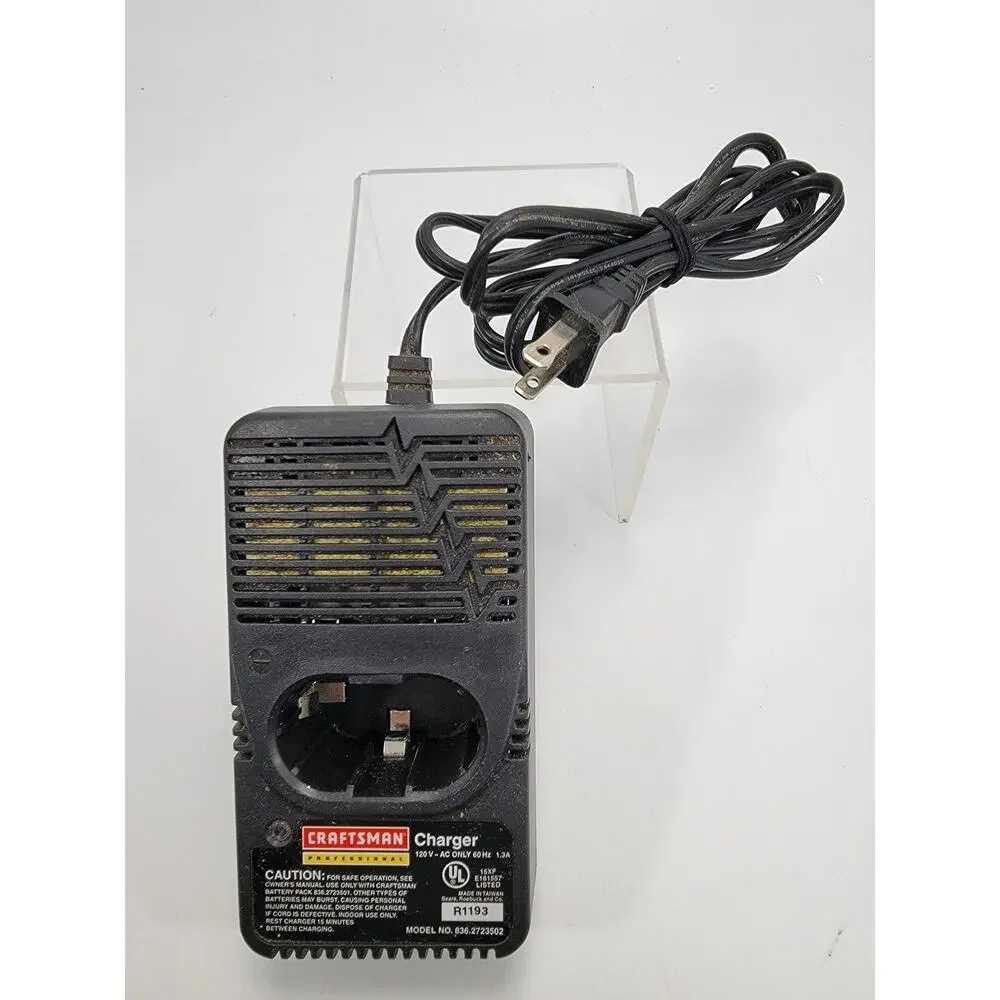 Craftsman Professional R1193 Power Tool Battery Charger 120V AC 60Hz 1.3A